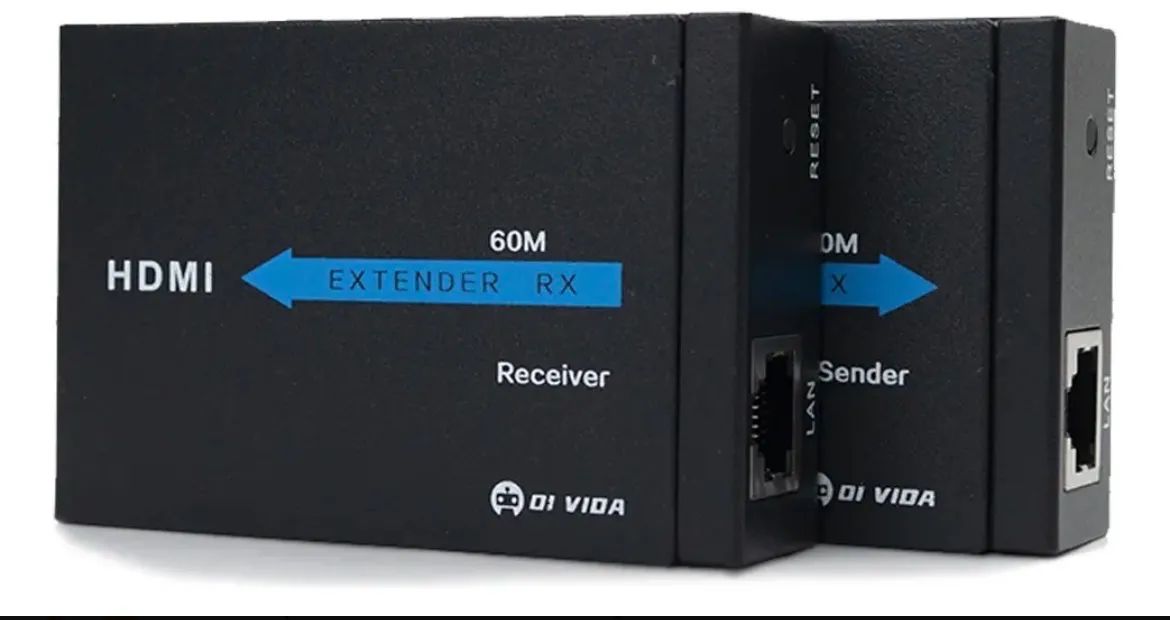 Extensor HDMI via cabo LAN