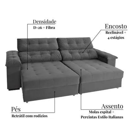 Sofazão em oferta, novo e a pronta entrega!! - Foto 5