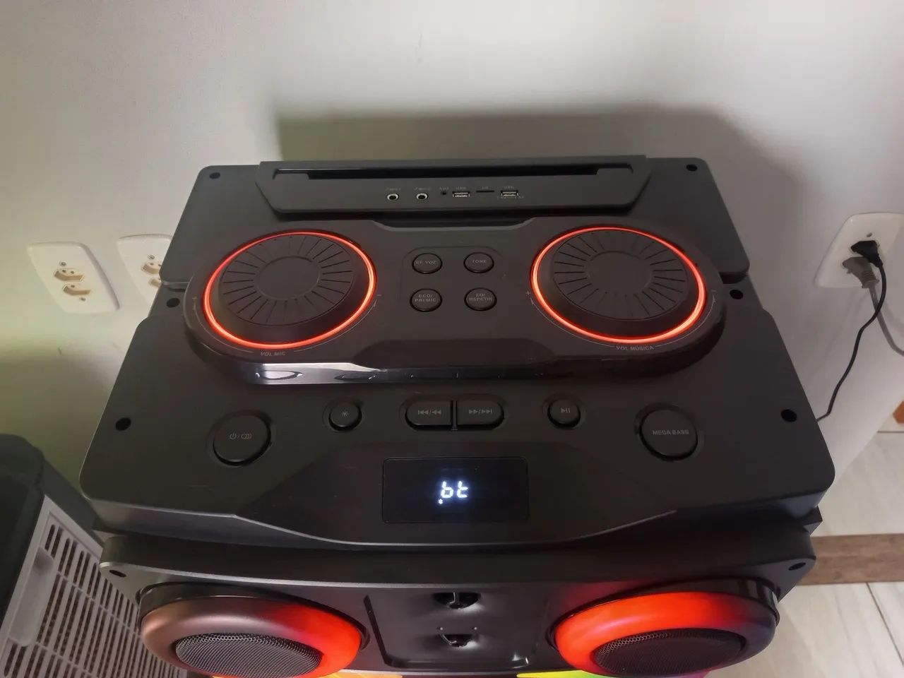 Caixa de som torre pulse 3500W RMS nova .  - Foto 2