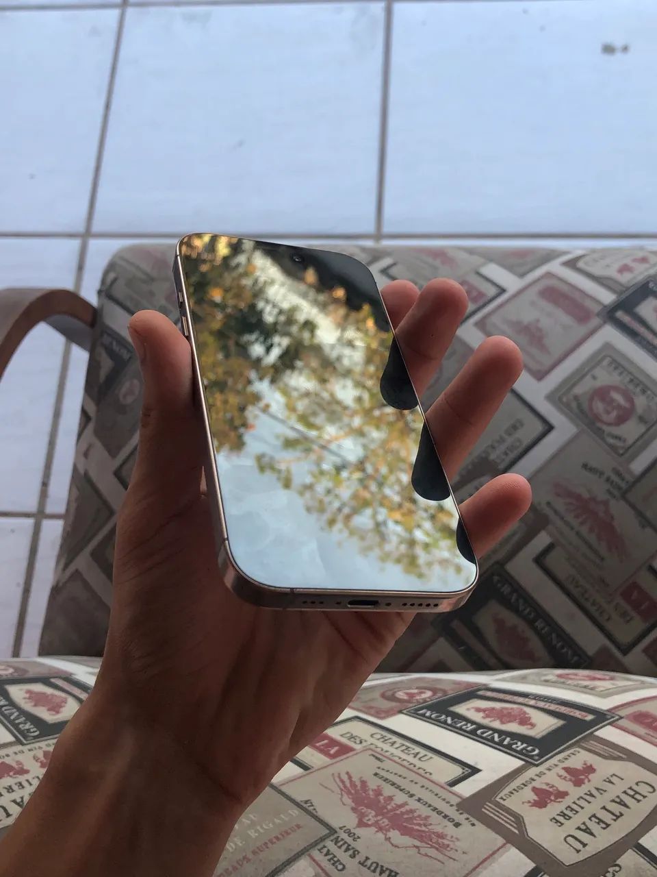 Iphone 16 pro 256 dourado unico dono - Foto 2