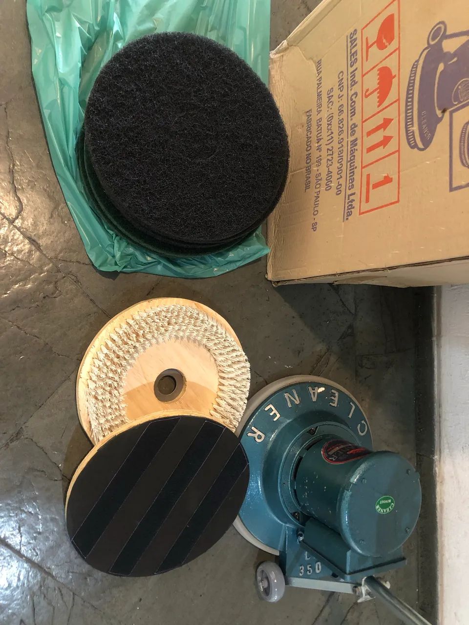 Enceradeira Industrial CL-350 PLUS Bivolt CLEANER - Foto 3