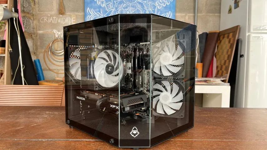 PC Gamer I7-7700K / RX 6600 XFX - Foto 2