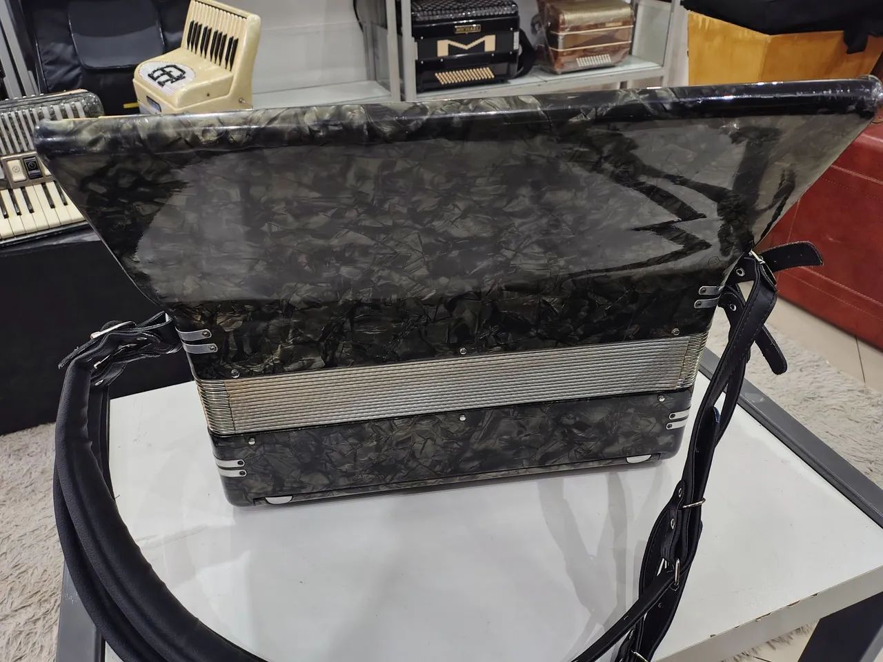 Acordeon Scandalli vintage ano 1940 - Foto 5