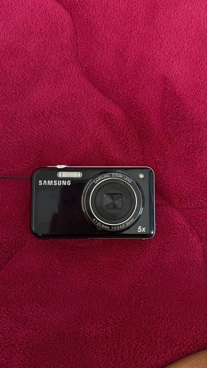 Câmera Digital Samsung - Zoom Óptico 5x