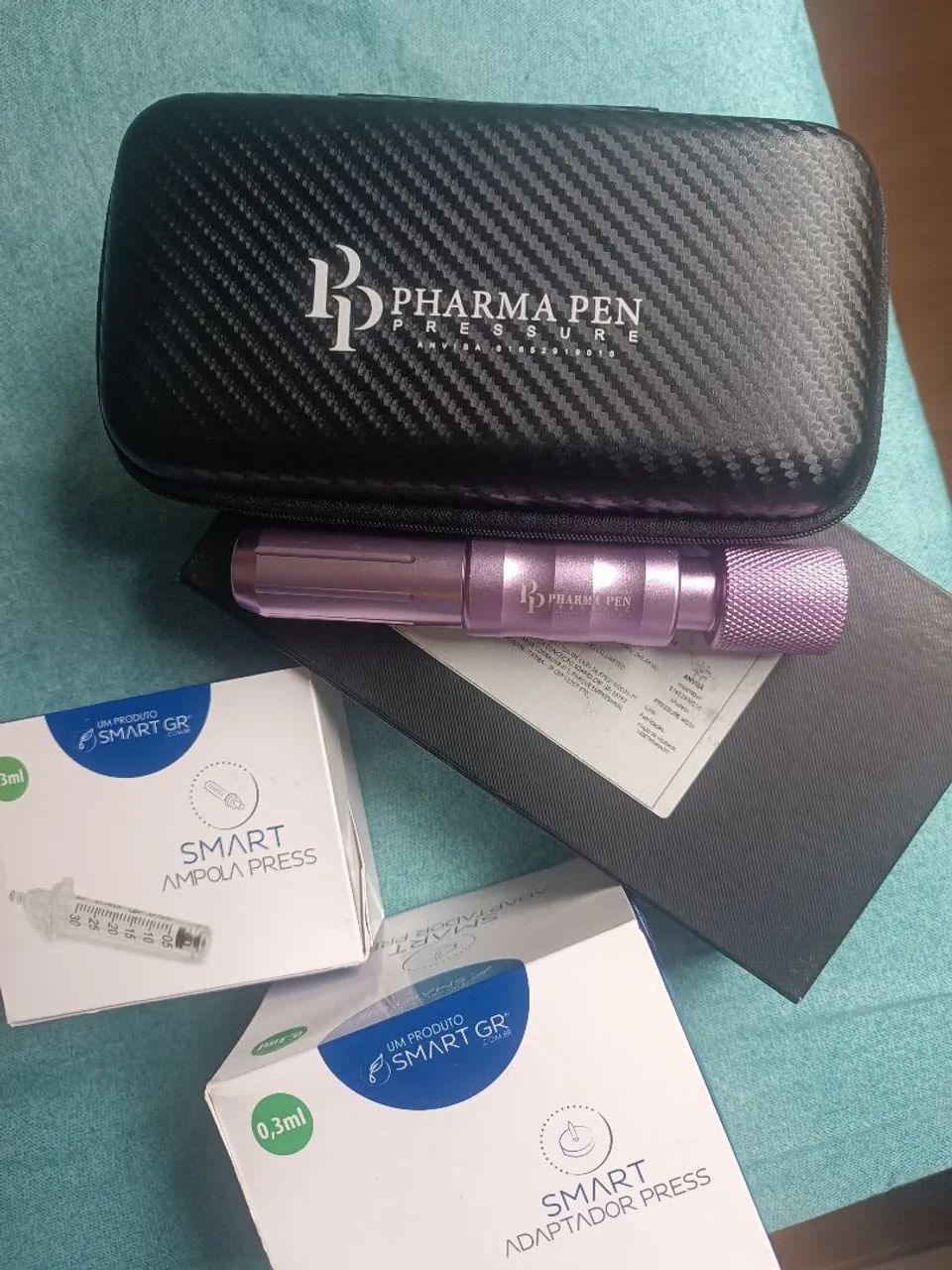 Caneta Pressurizada Pharma Pen Pressure + Smart Adaptador e Ampola Smart GR - Foto 2