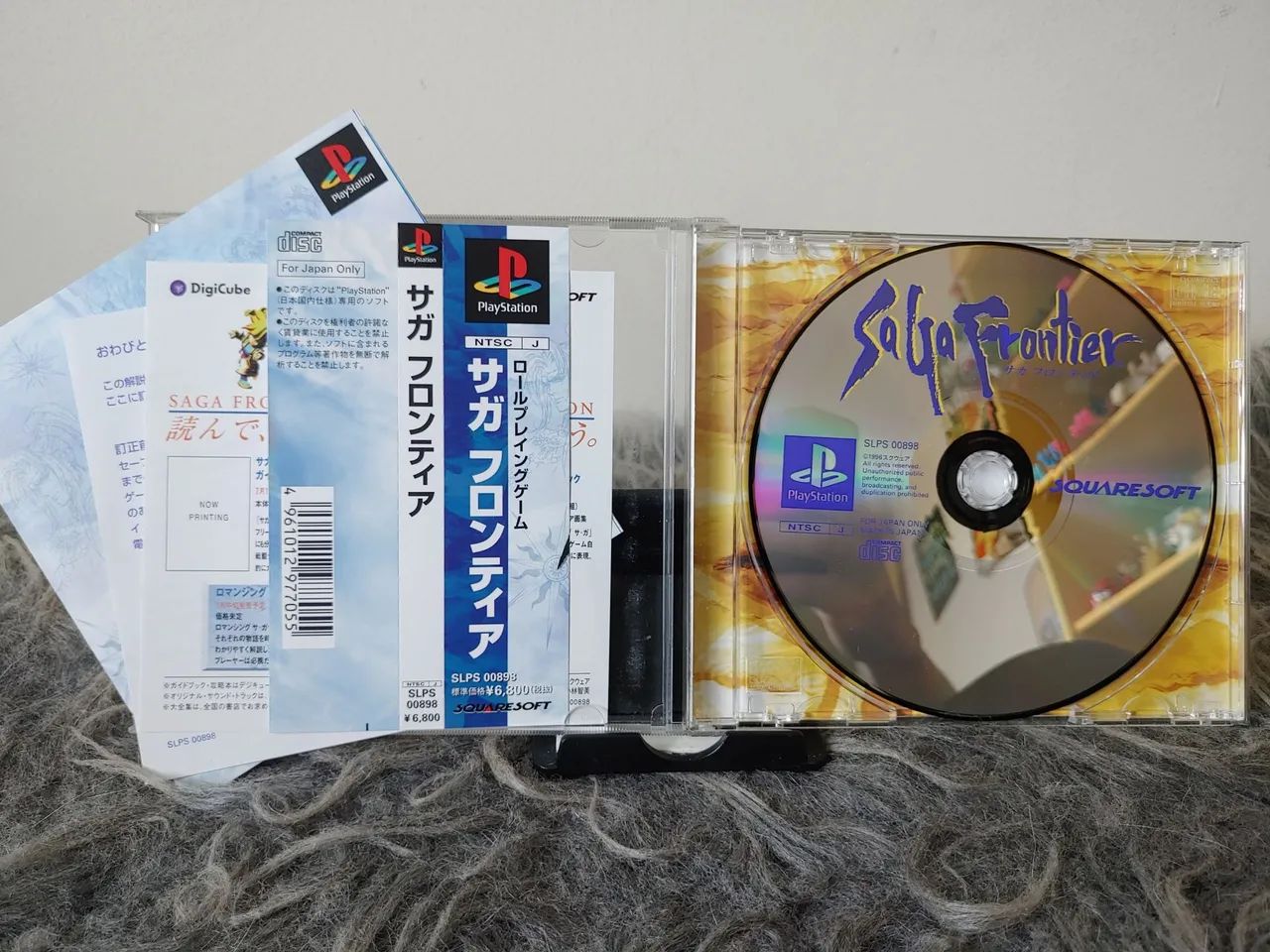 Saga Frontier (PS1) Japonês - Foto 3