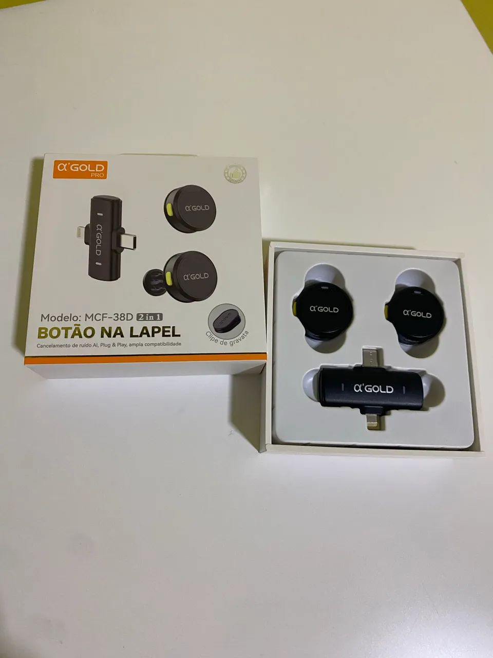 Microfone de lapela 440254776068034564