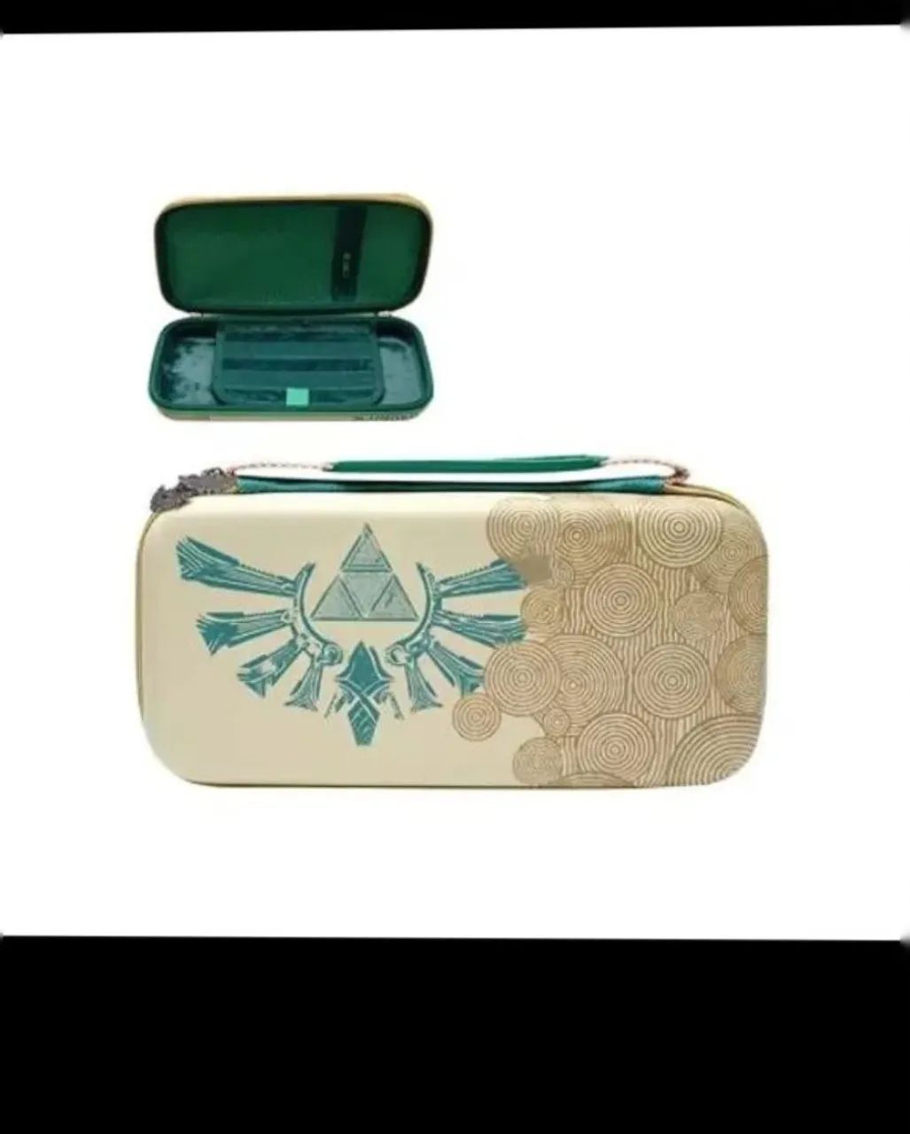 Case de transporte Nintendo switch - Zelda + película de vidro 