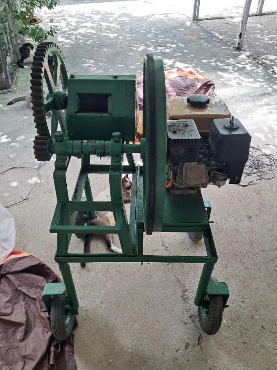 Maquina de moer cana de gasolina - Foto 3