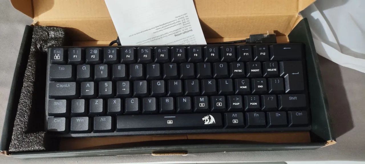 teclado 60% mecânico red dragon  - Foto 2