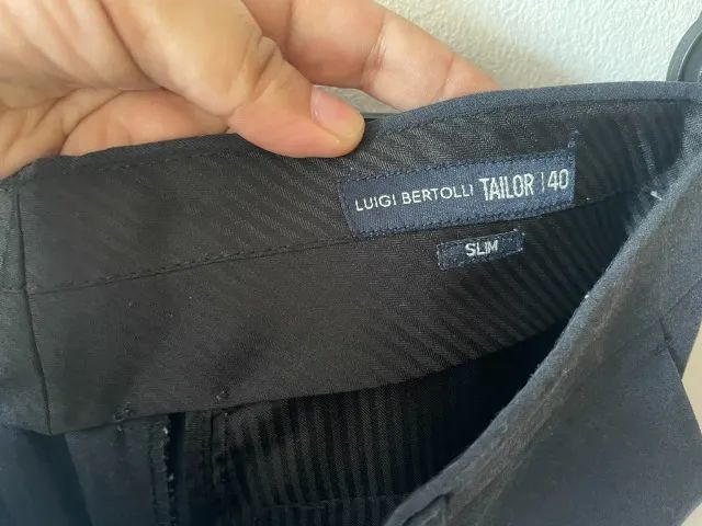 Calca social Masculina Luigi Bertolli | 40 - Foto 4