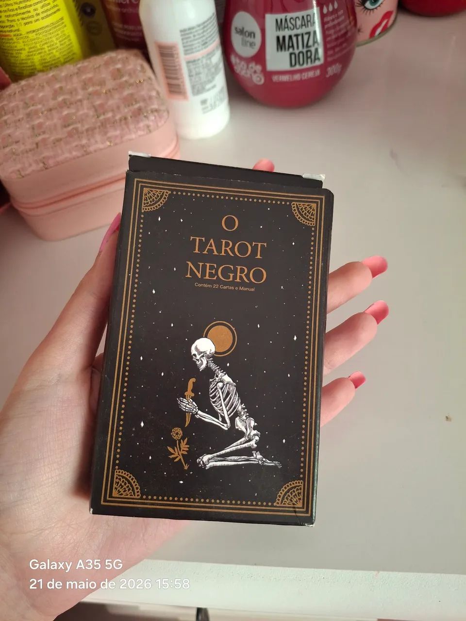 Tarot caveira 22 cartas