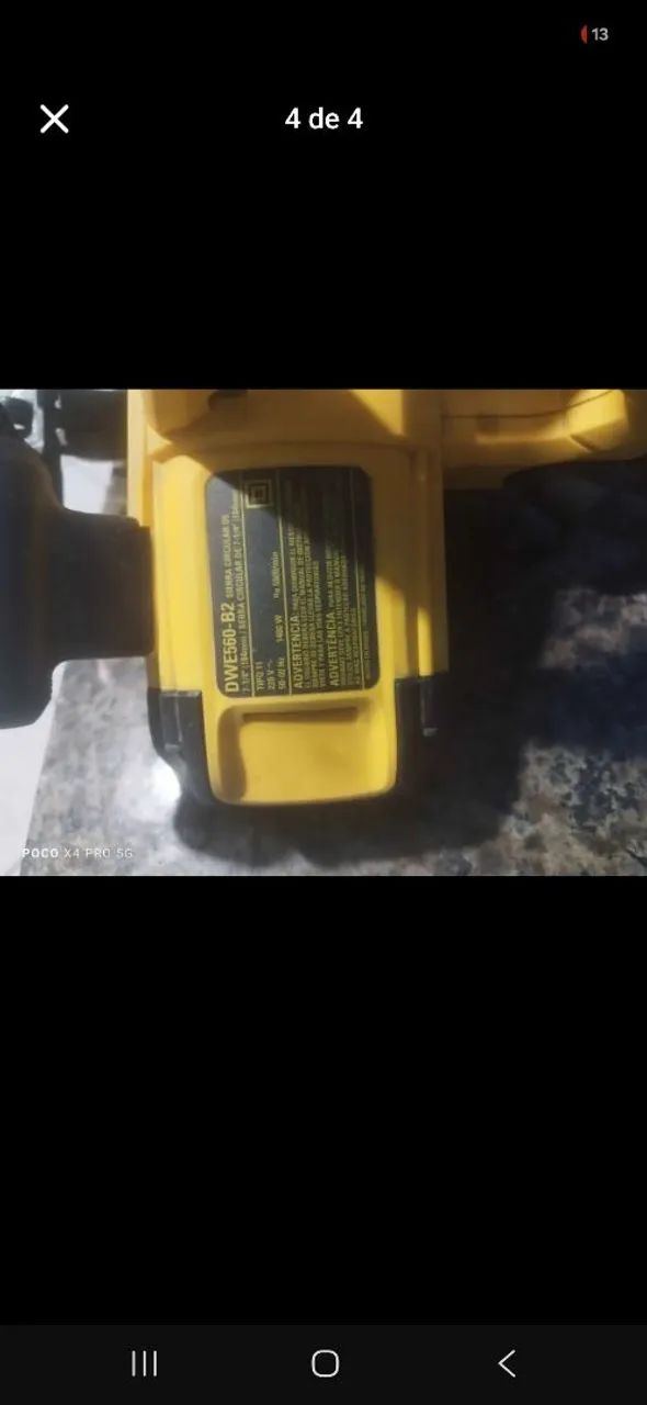 Serra Circular Dewalt 220v - Foto 3