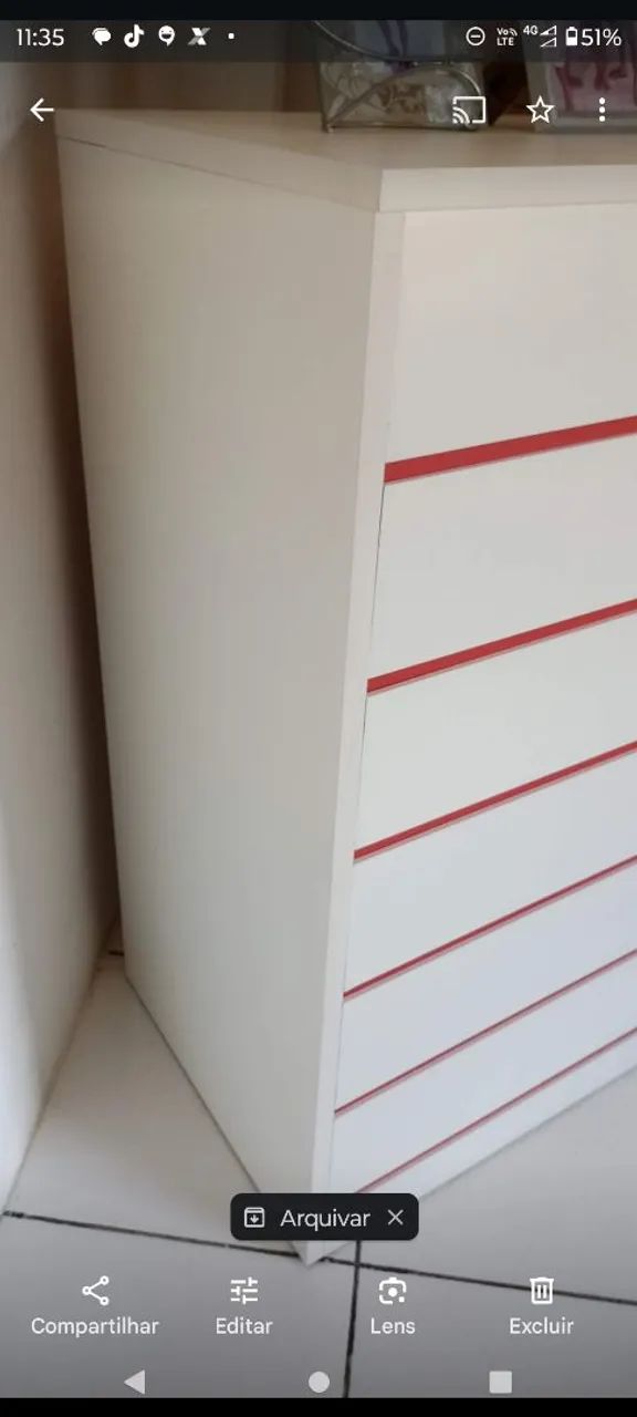 Balcão para loja de madeira MDF,com duas gavetas,e uma prateleira parte interna 