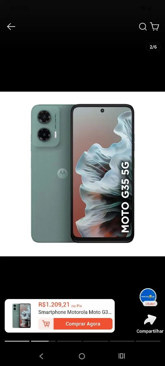 Vende um celular semi novo -5 meses de usado
