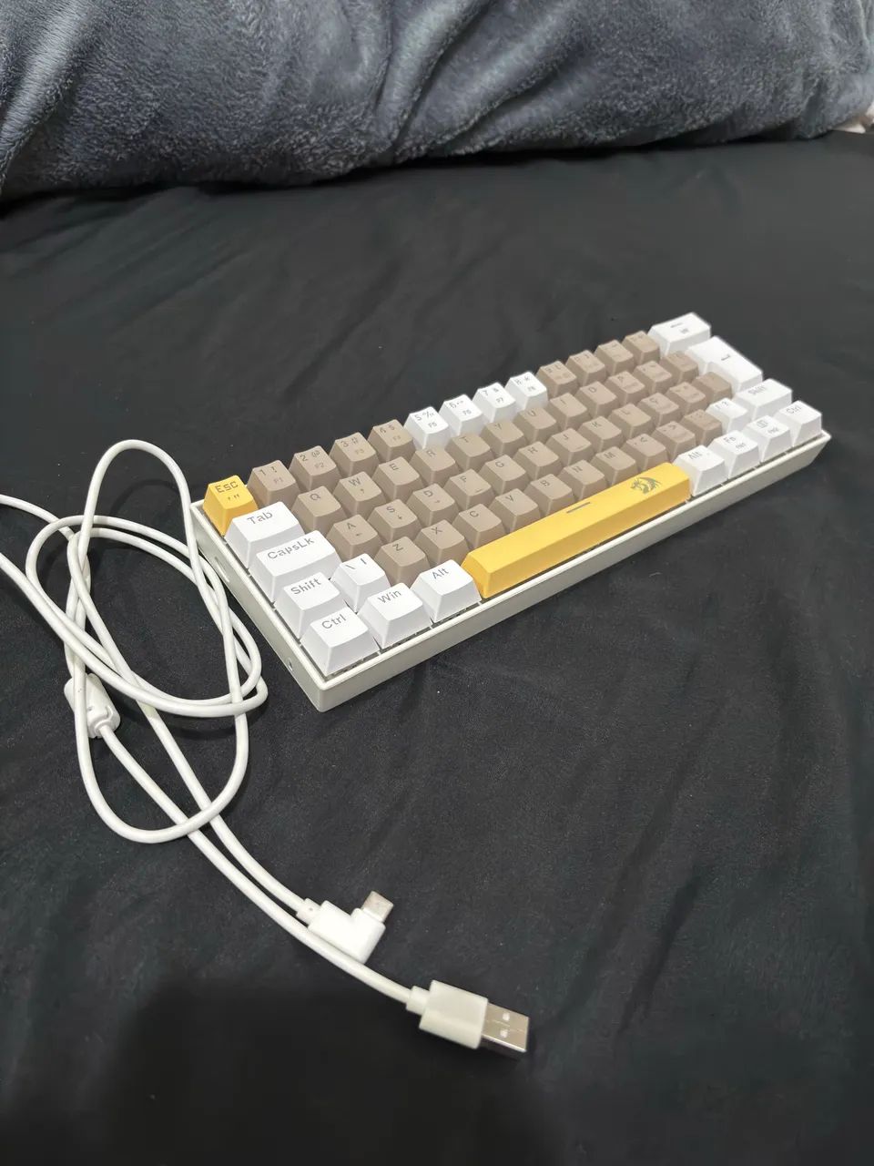 VENDO TECLADO MECÂNICO LAKSHMI REDRAGON. - Foto 3