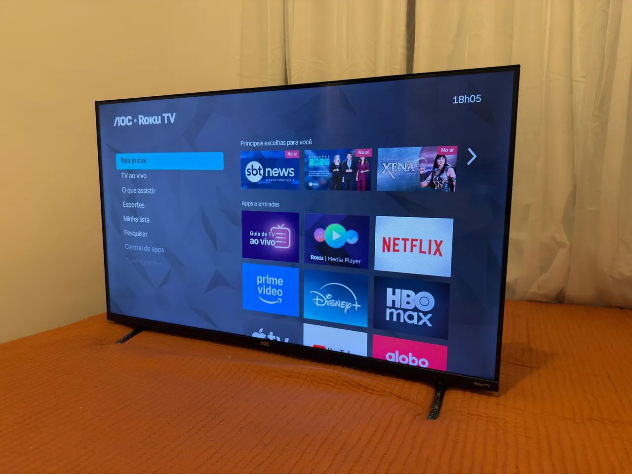 TV SMART 43' AOC ROKU TV