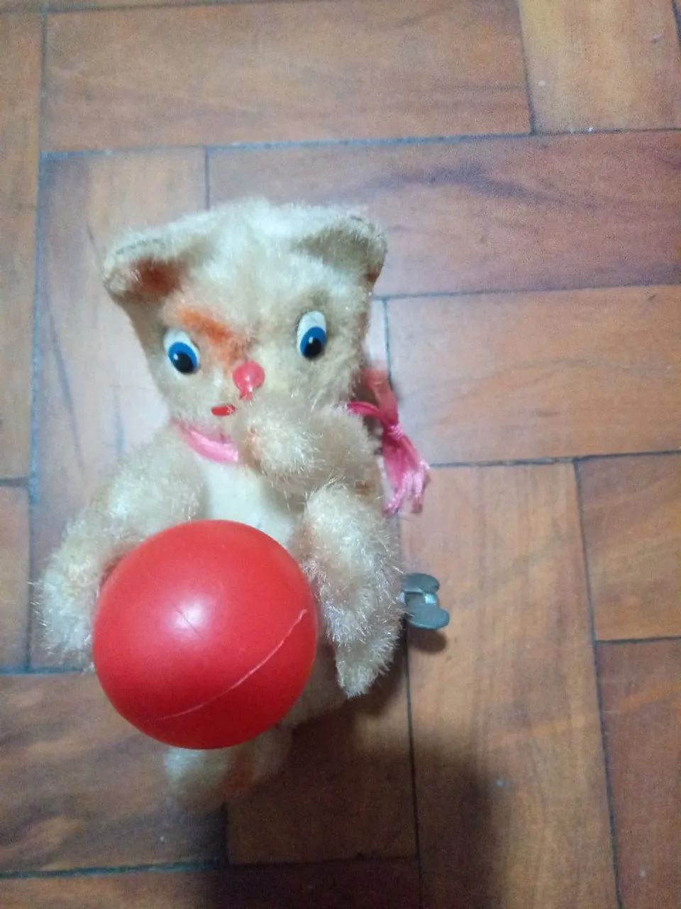 Gatinho com bolinha,anos 60 á corda. - Foto 4