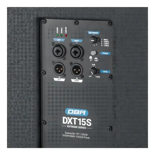 Subwoofer Dbr 15 Polegadas Dxt15s 500w Com Dsp 128dB - Foto 4