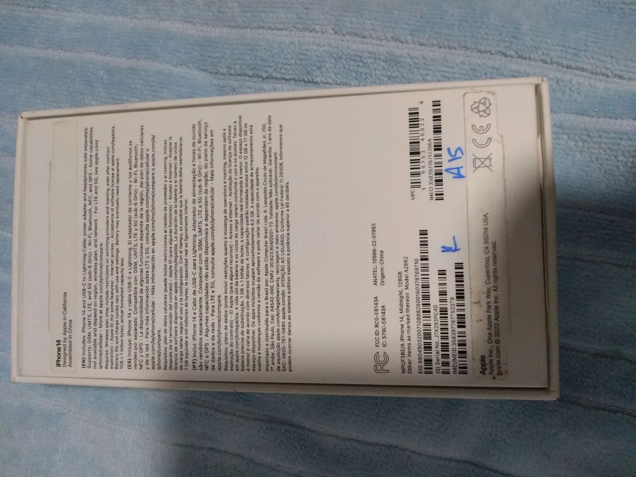 Caixa vazia iPhone 14 - Foto 4