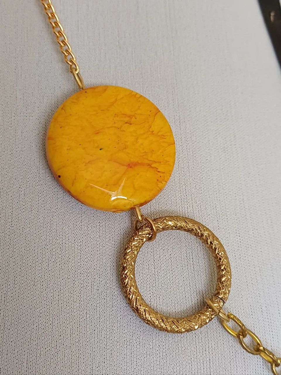 colar bijuteria com pedra - Foto 2