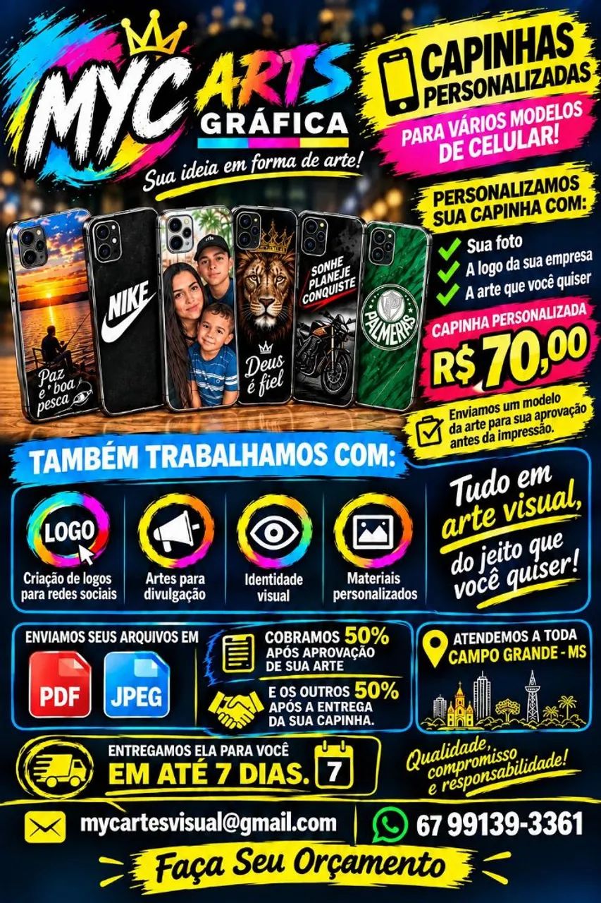 Capinha Para Celular Personalizada