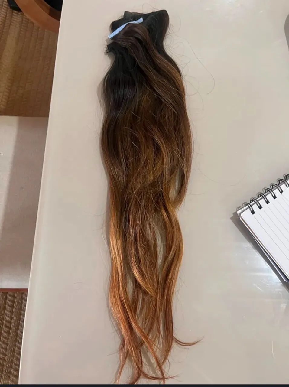 Cabelo natural do Sul liso 