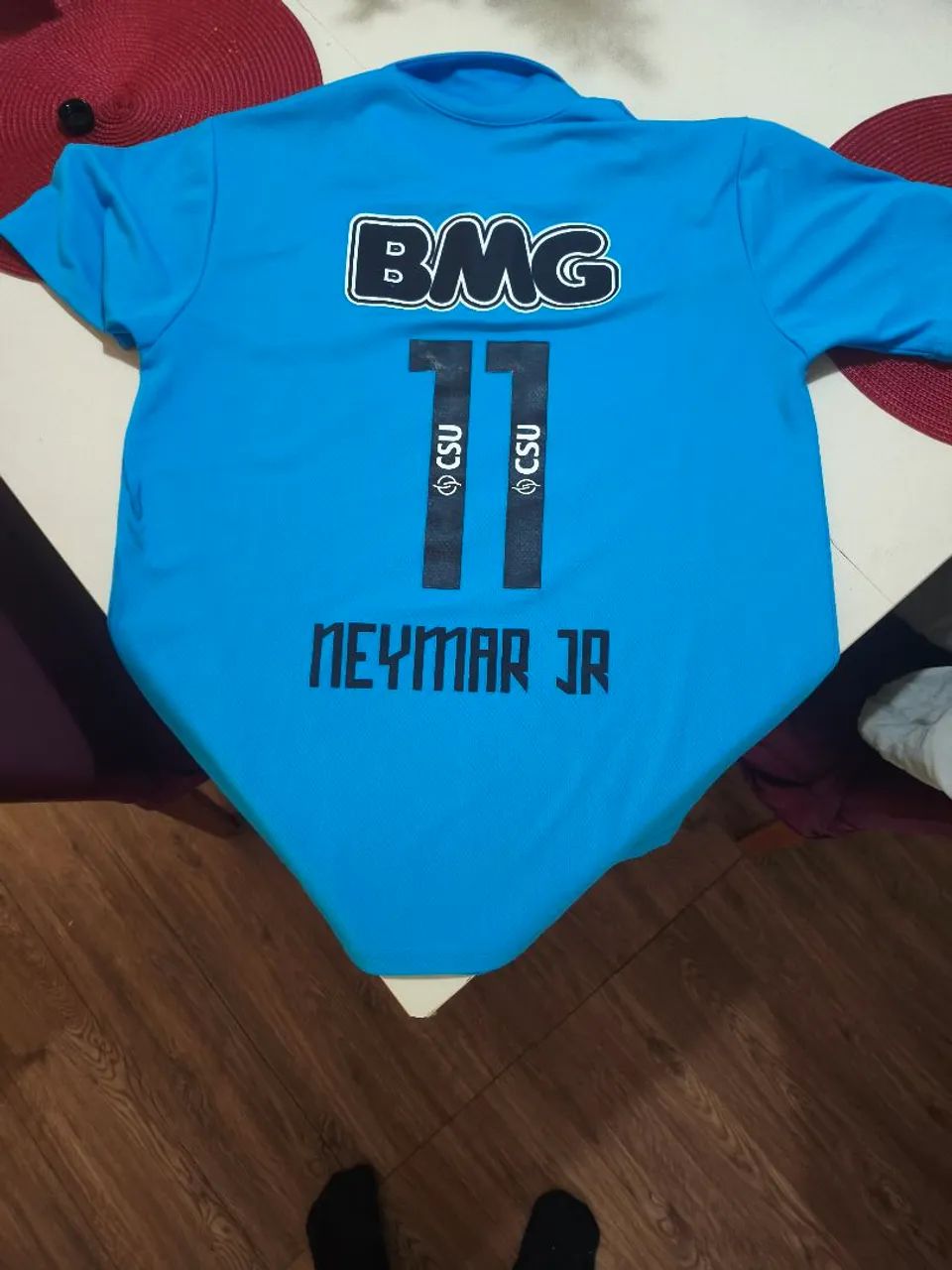 Camisa retrô Milan e santos - Foto 4