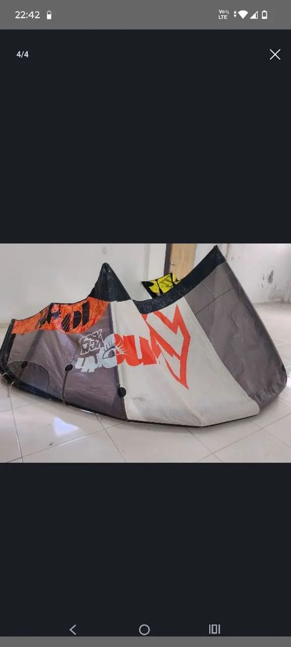 kitesurf 10 kite+mochila - Foto 2