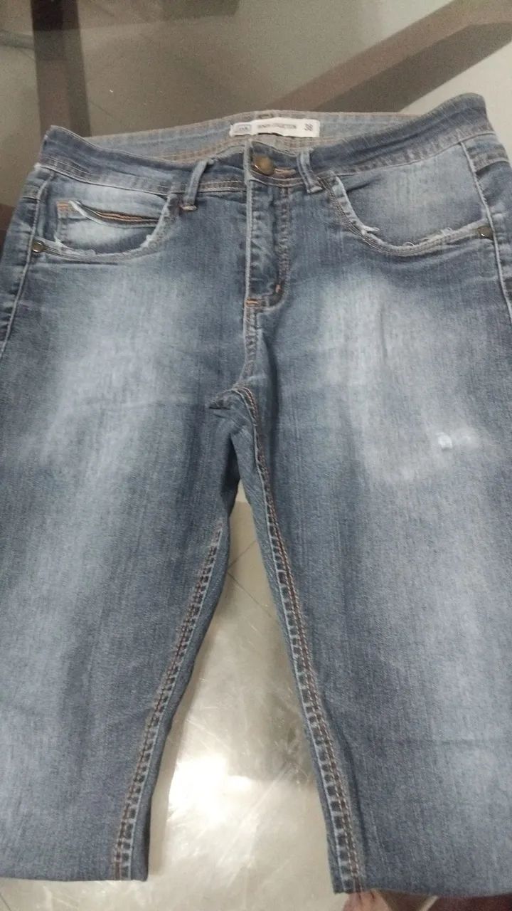 Jeans azul número 38 unisex  - Foto 2
