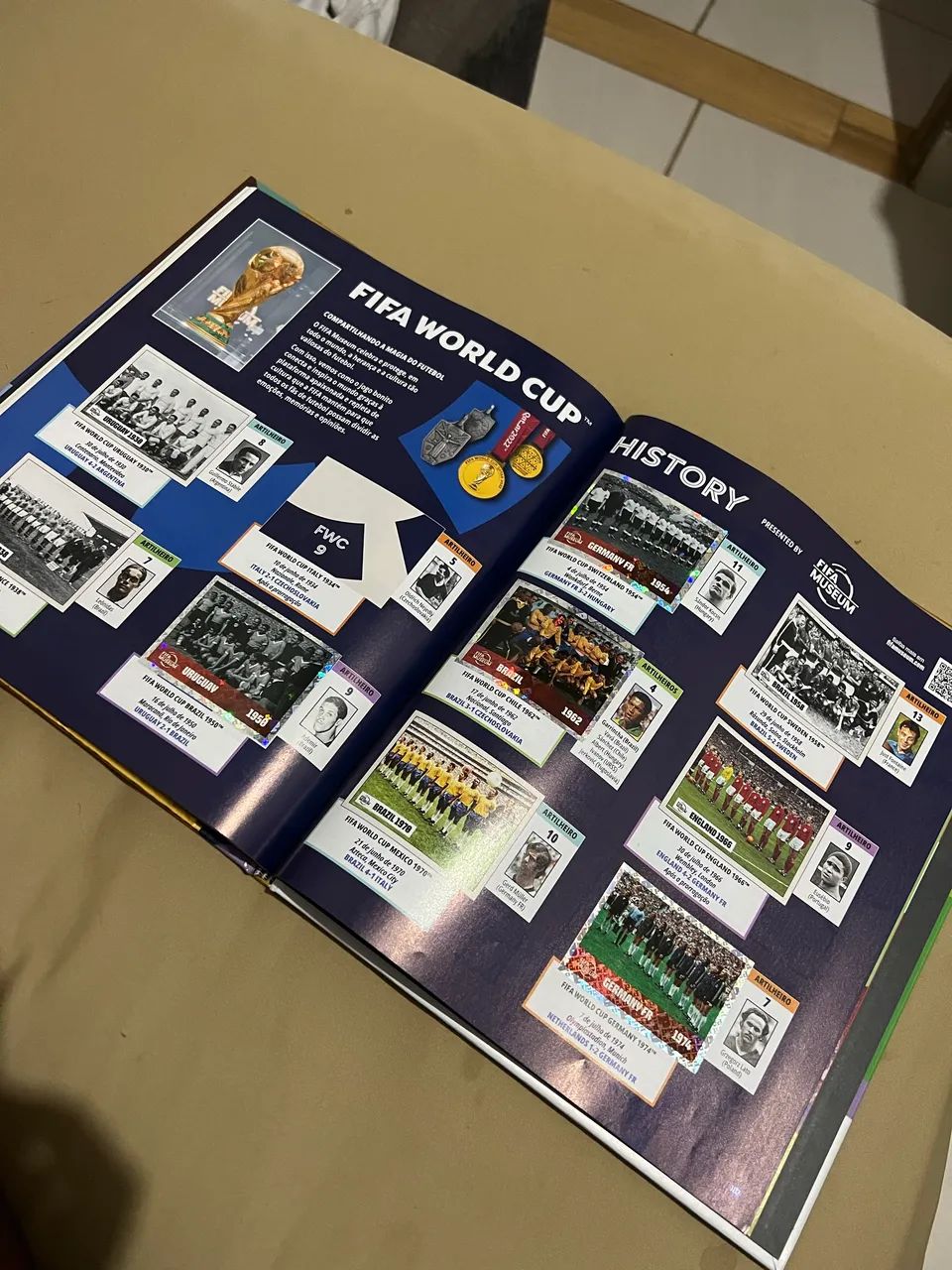 Vendo álbum da copa dourado 
