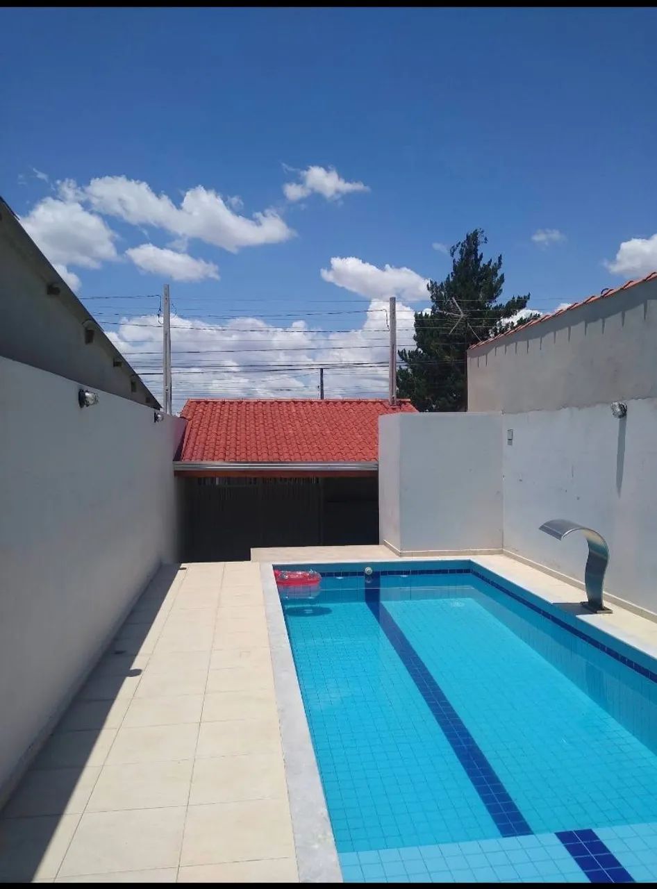 Casa Mobiliada Piscina Churrasqueira  - Foto 2