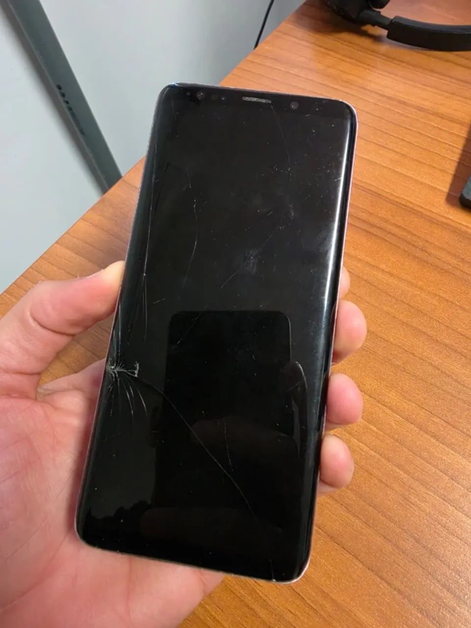 Galaxy S9 Plus - Com avarias na tela - Foto 2