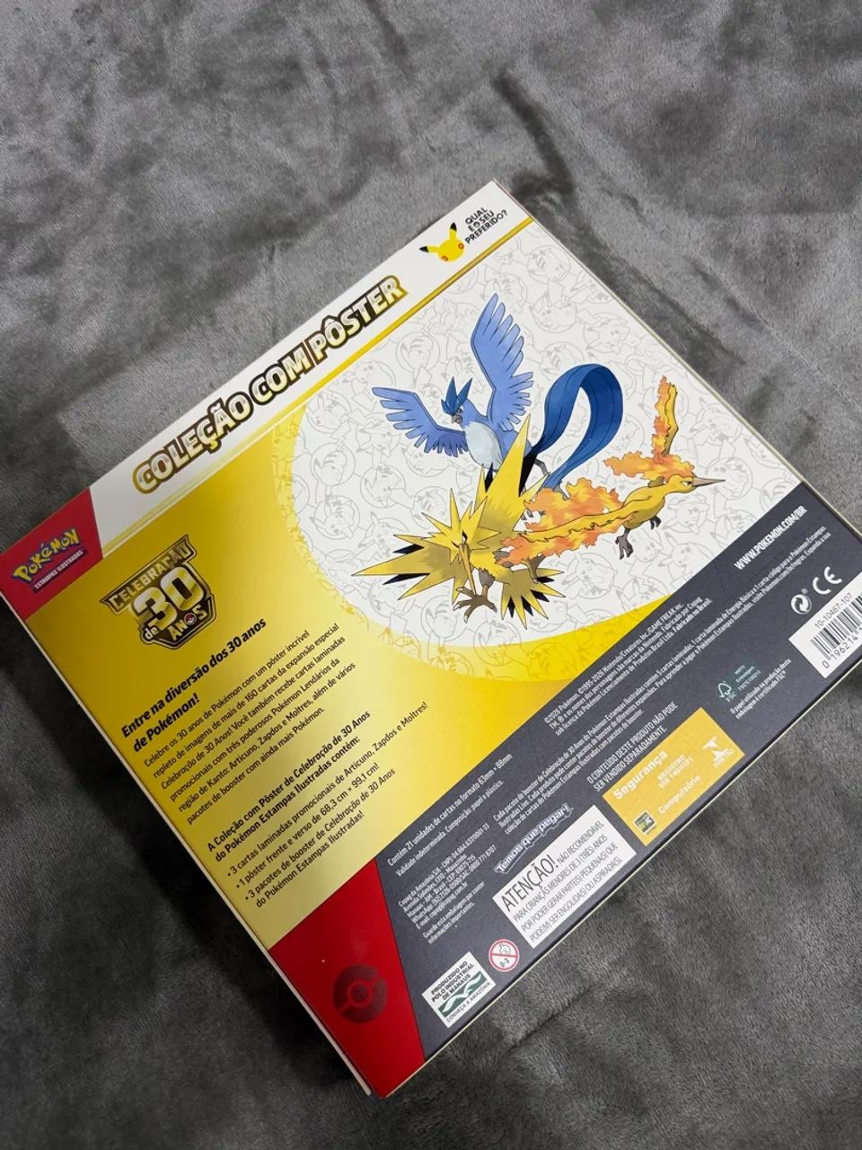 Pokémon 30 Anos Coleção Pôster PT-BR - Foto 2