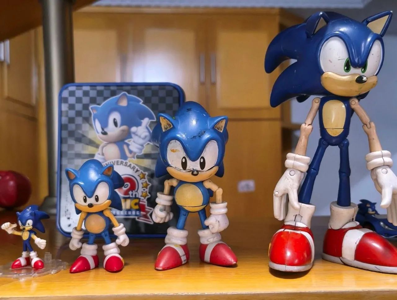 Pack mini figuras clássicas sonic the hesgehog! - Foto 2