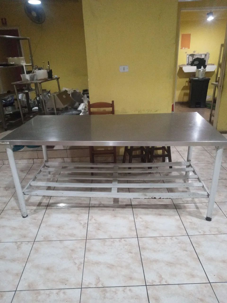 MESA INOX 190 CM X 90 CM - Foto 2