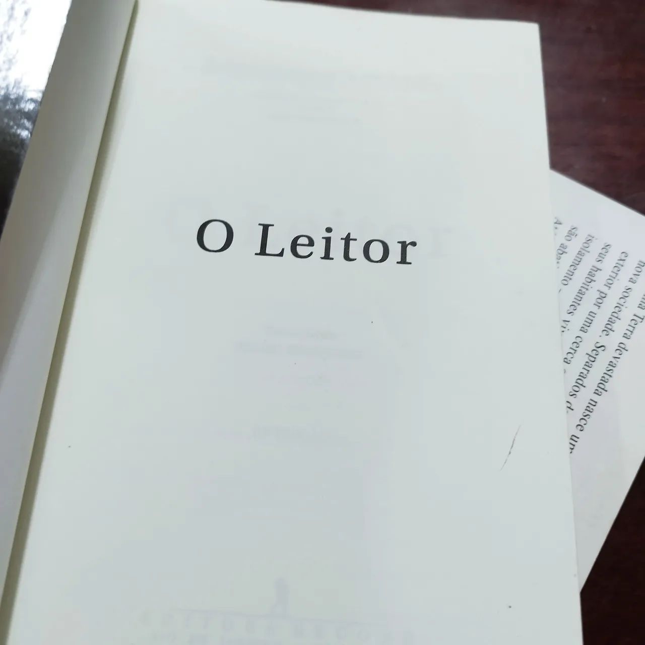 Dois livros de Bernardo Beckett: Gênesis e O leitor. - Foto 2
