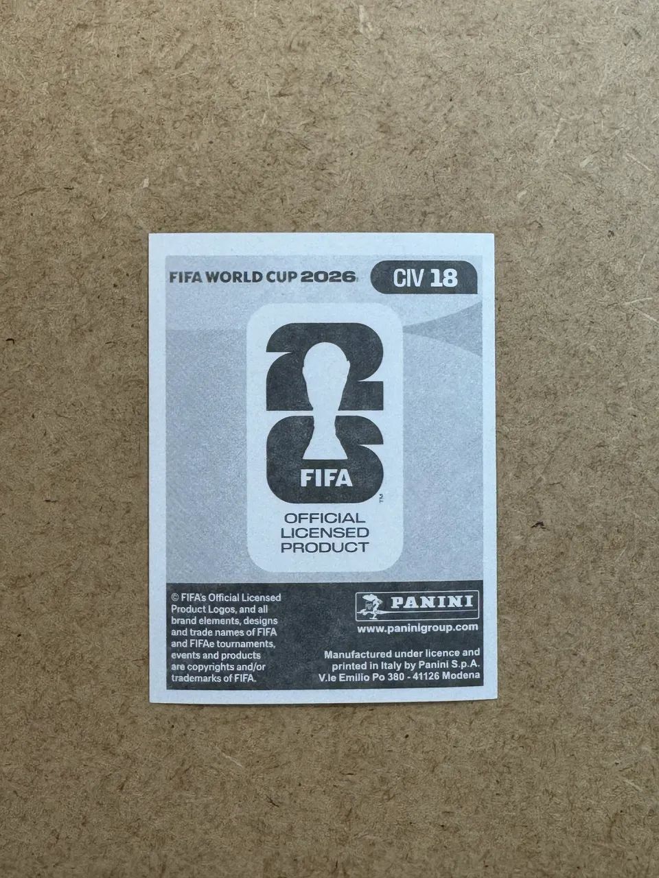 Van Diomande Gold Crumple Panini CIV18 - Foto 2