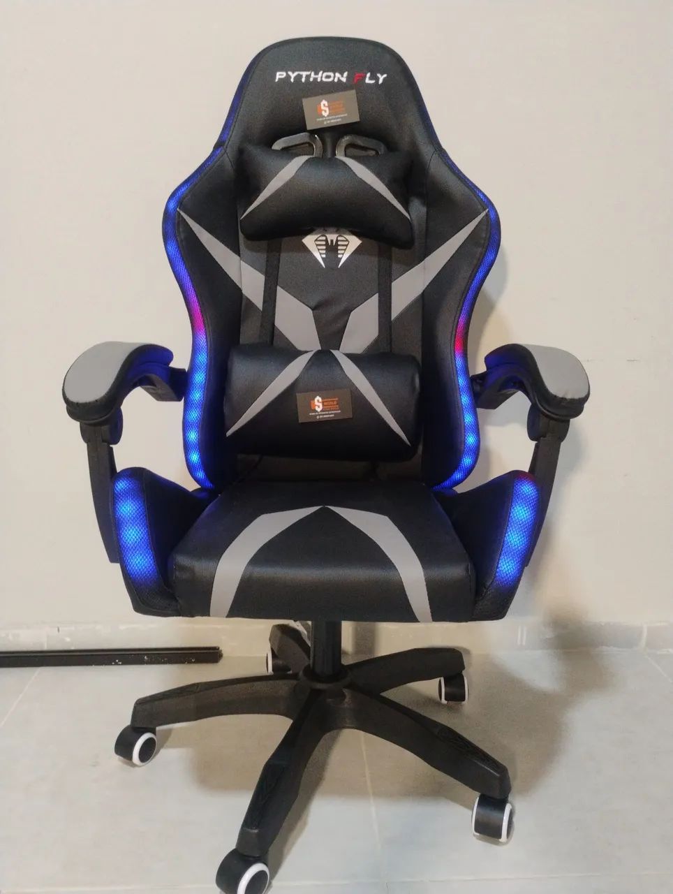 Cadeira gamer RGB 