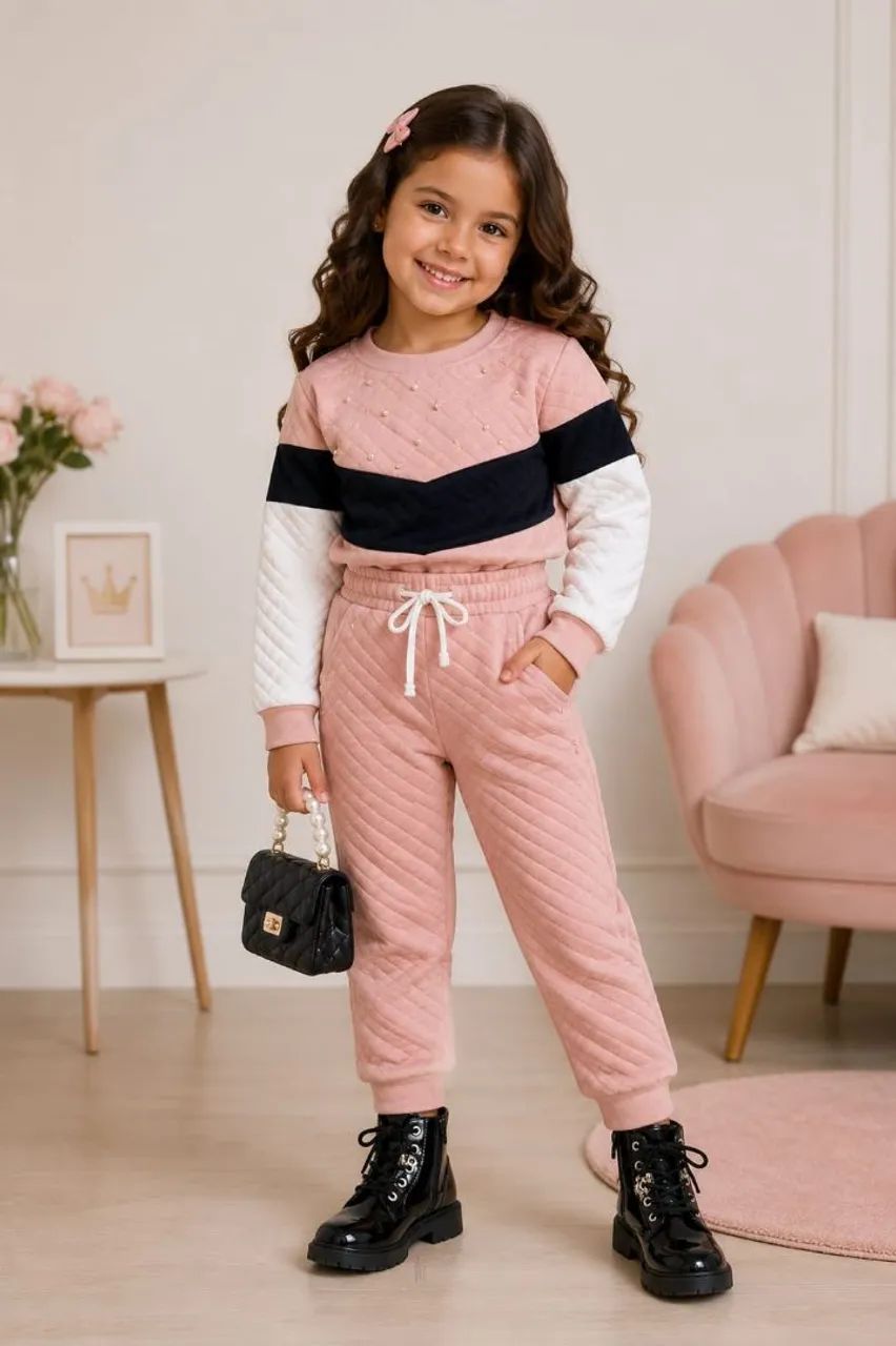 Conjunto Infantil Menina do 2 ao 10 Aninhos