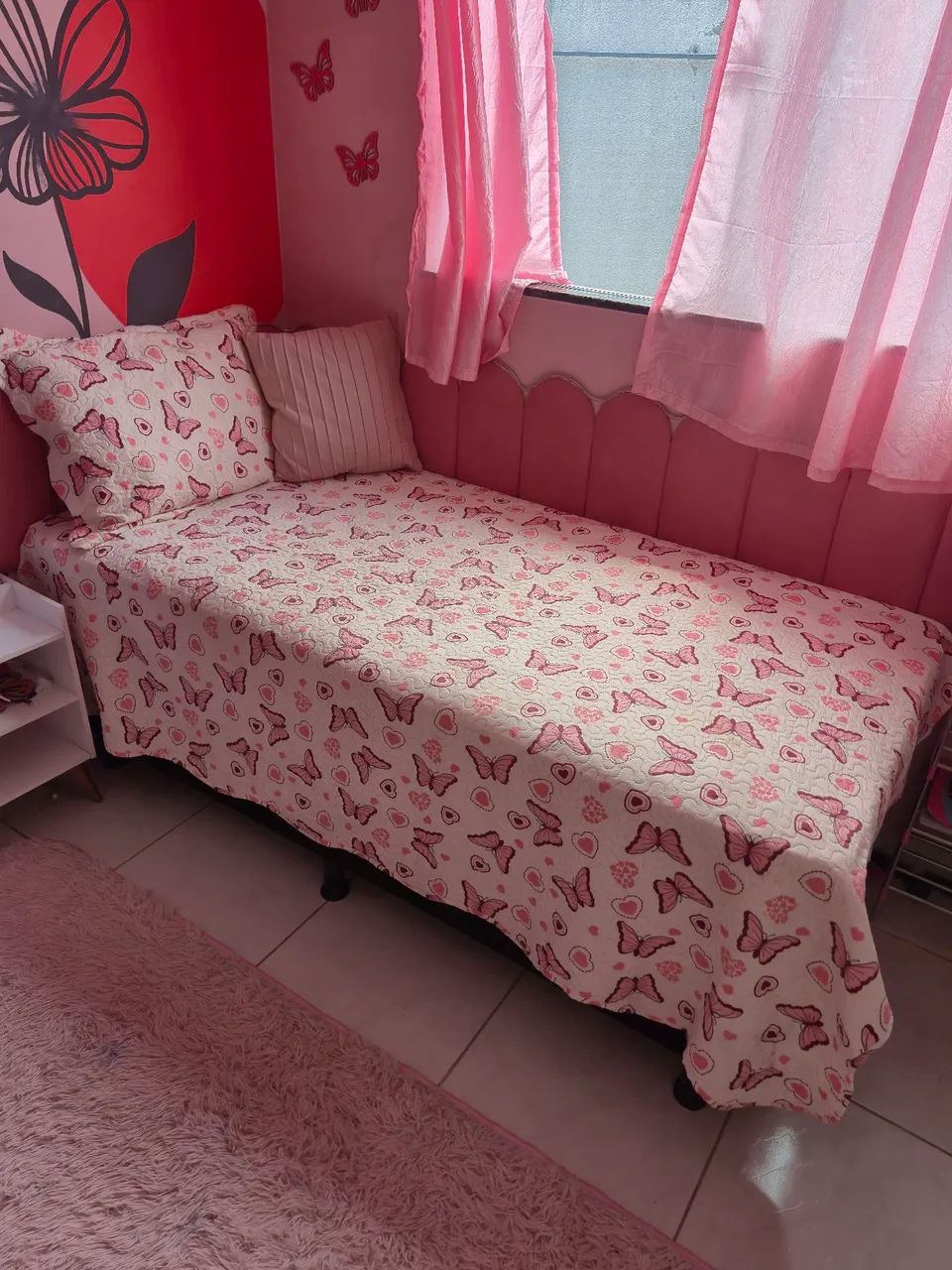 Cama box solteiro mola ensacada 