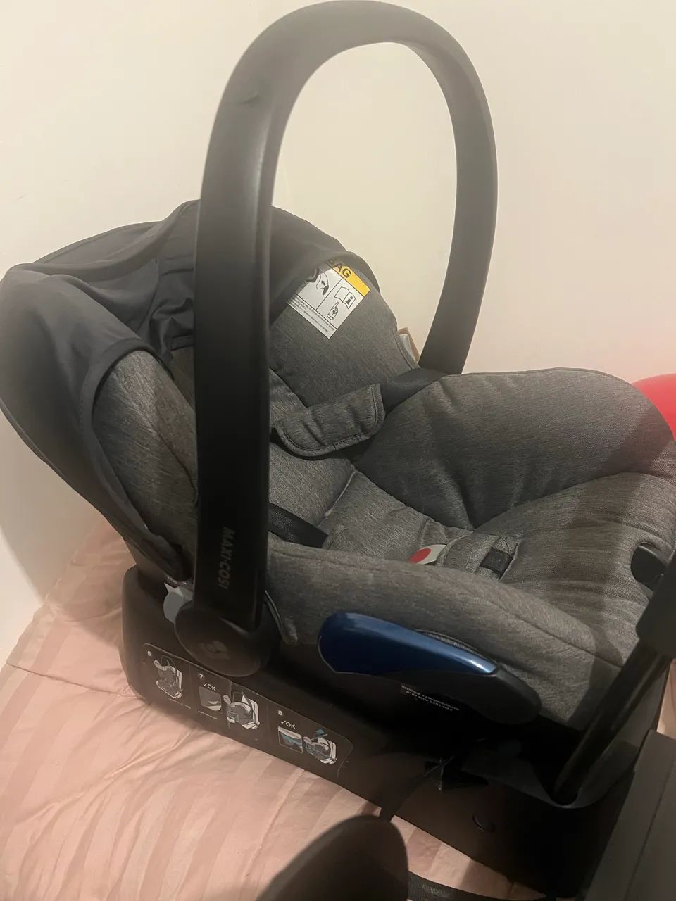 Bebê conforto Maxi Cosi citi2 com base  - Foto 2