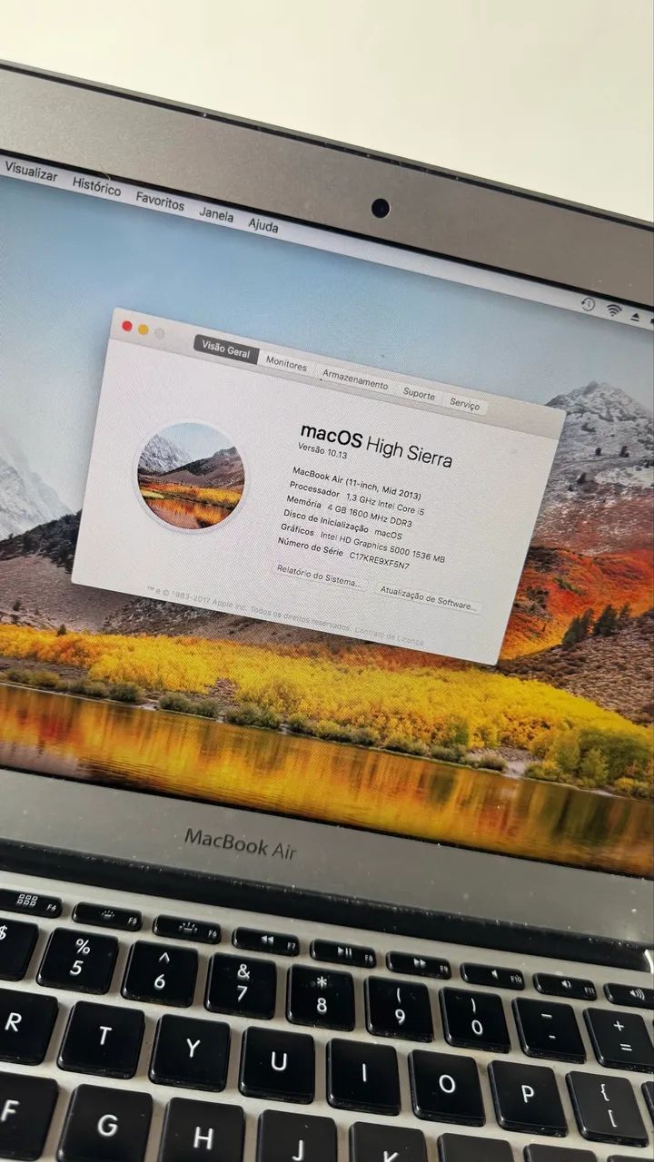 Notebook MacBook Air 11 i5 4Gb ssd 512gb  - Foto 5
