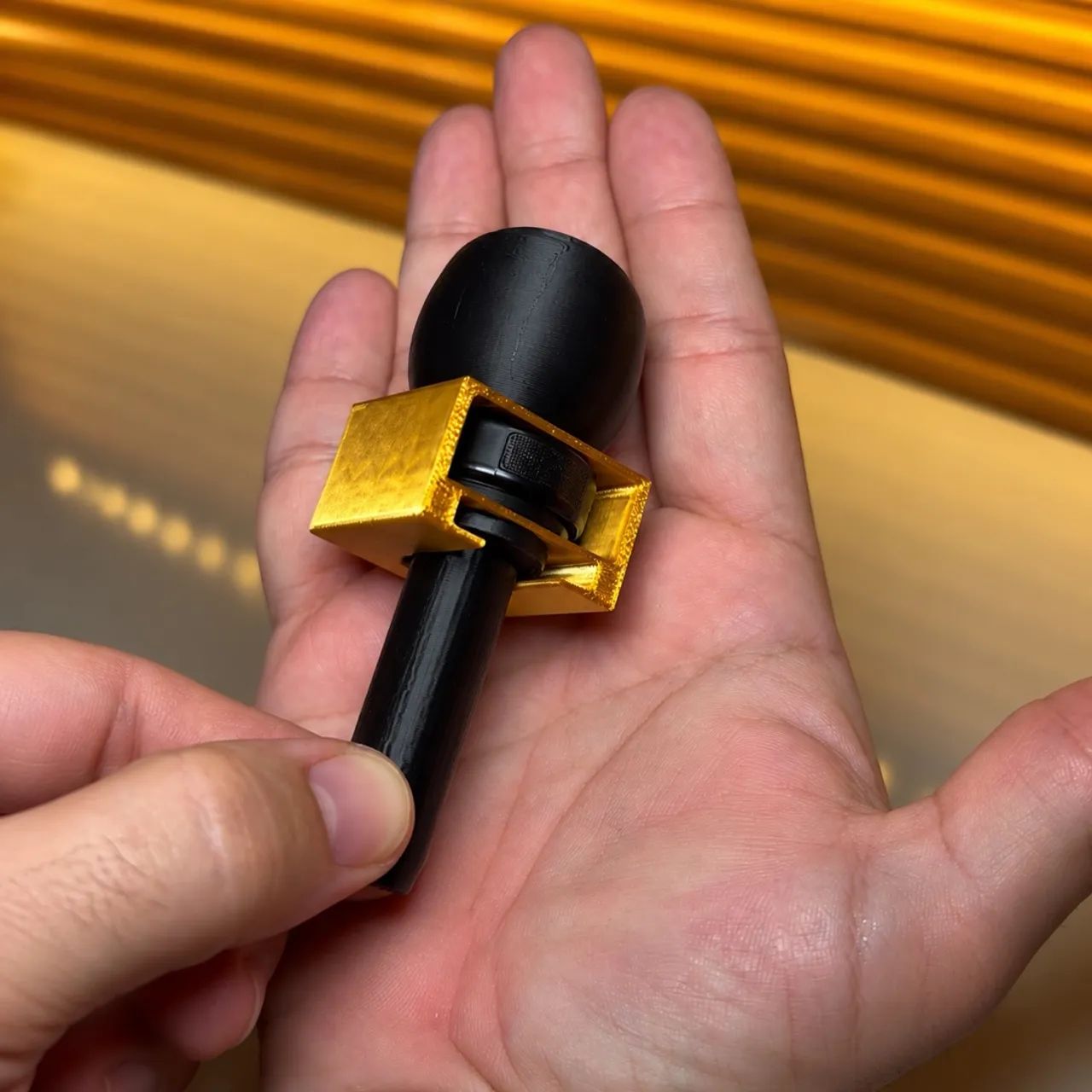 Suporte Mão Mini Microfone de Lapela para Vídeos  - Foto 3