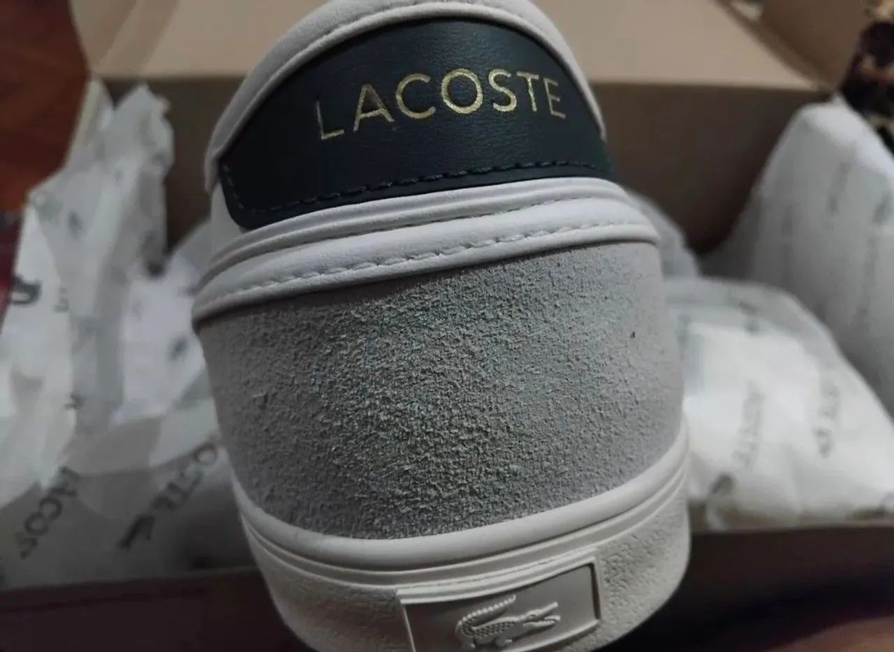 Tenis Lacoste Branco Novo - Foto 3