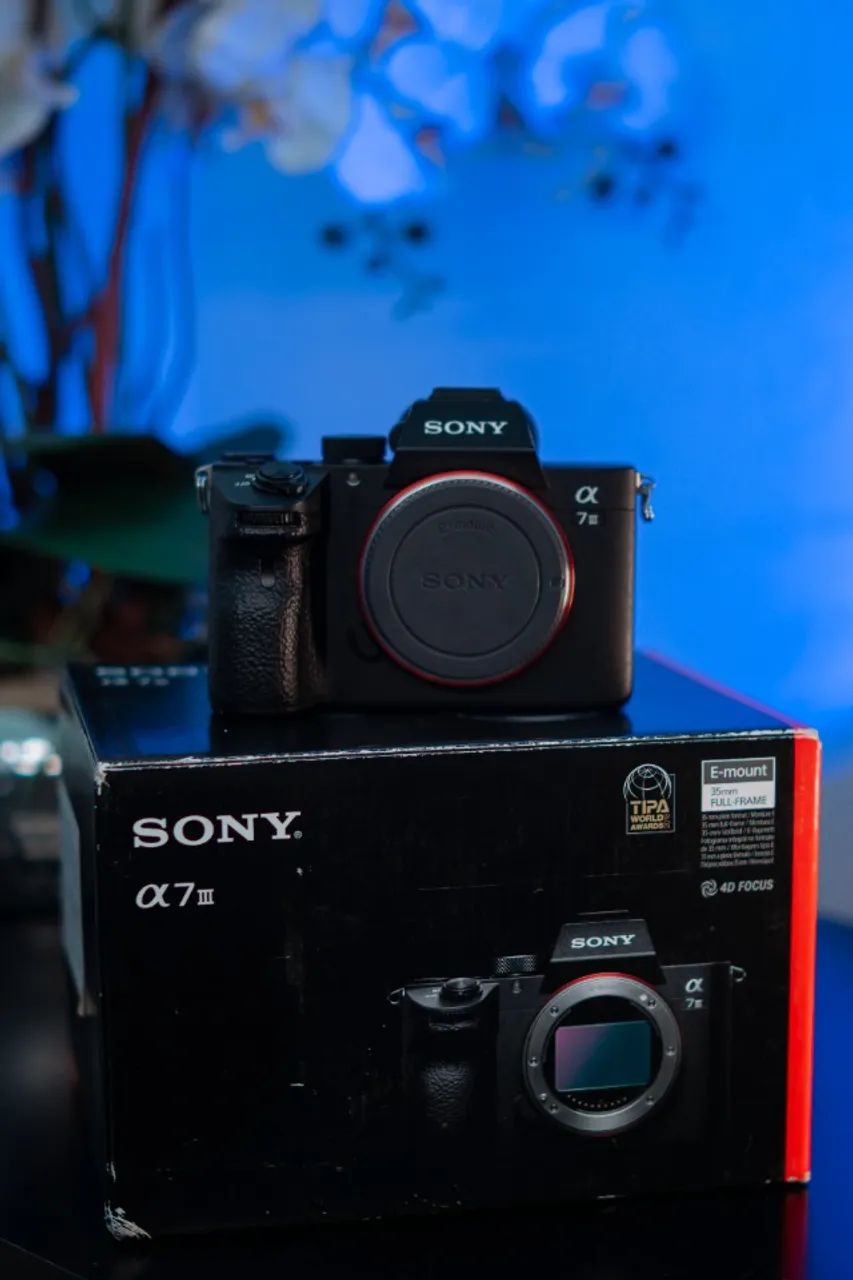 Sony A7III com caixa - Não envio - Foto 2