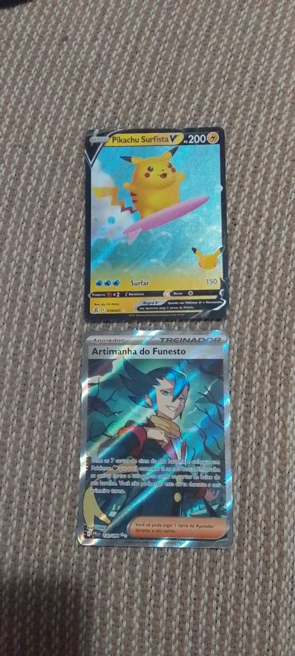 Cartas pokémon 