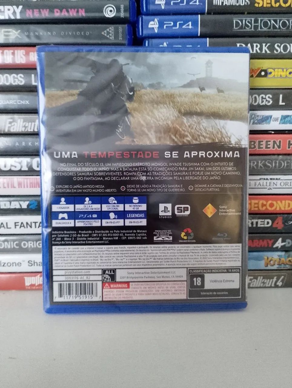 Ghost of Tsushima novo lacrado  - Foto 2