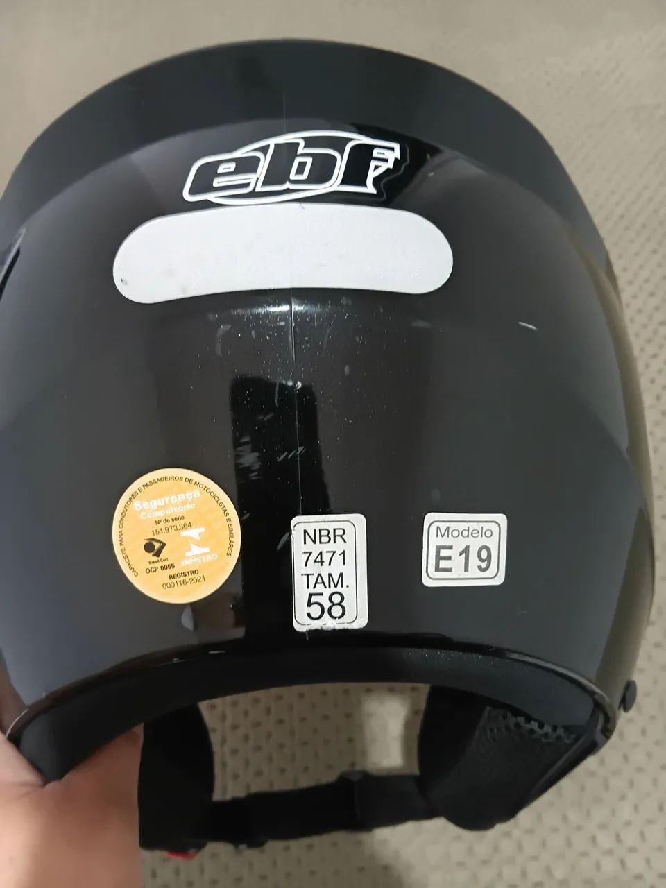 Capacete semi-novo  - Foto 4