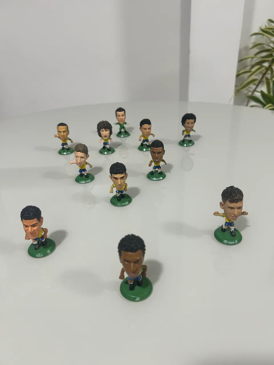 Lote Mini Craques Copa 2014 Coca-Cola - Time Completo (14 Bonecos)